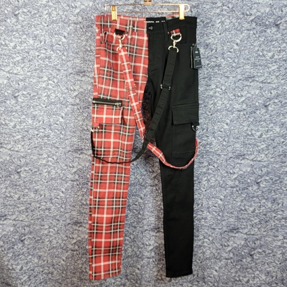 Hot Topic Split Skinny Jeans - Picture 1 of 5